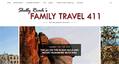 Desktop Screenshot of familytravel411.com